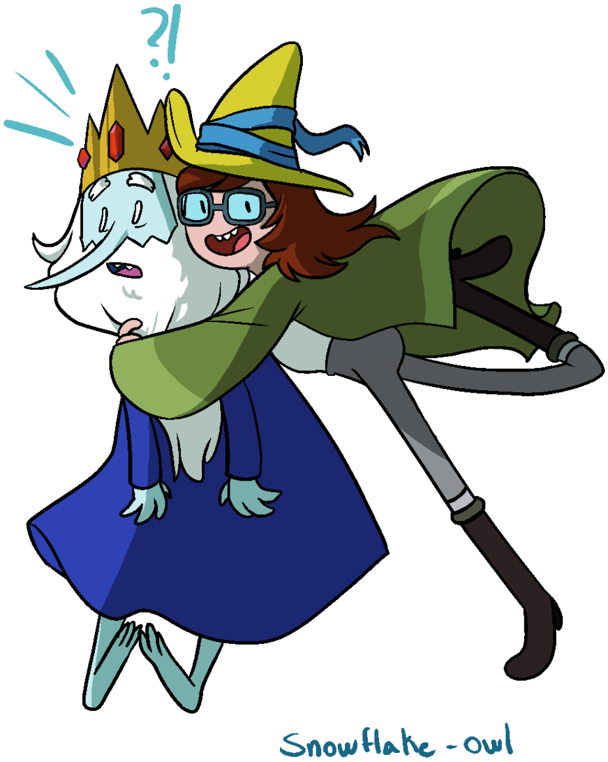 Valentine's Day With Ice King And Betty By Snowflake-owl - Ice King And Betty (1024x1188)
