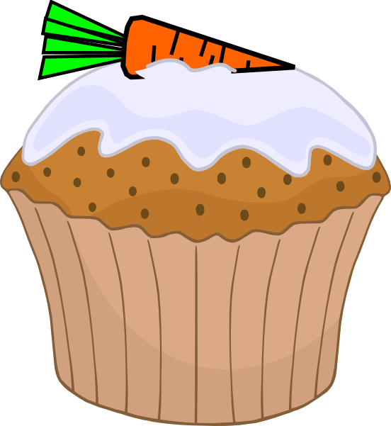 Cupcake - Cupcake Clip Art (552x601)