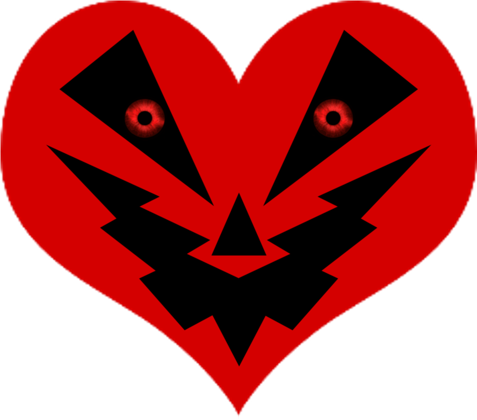Anti-valentine/heart O Lantern Symbol 3 By Nightmarebear87 - Emblem (946x844)