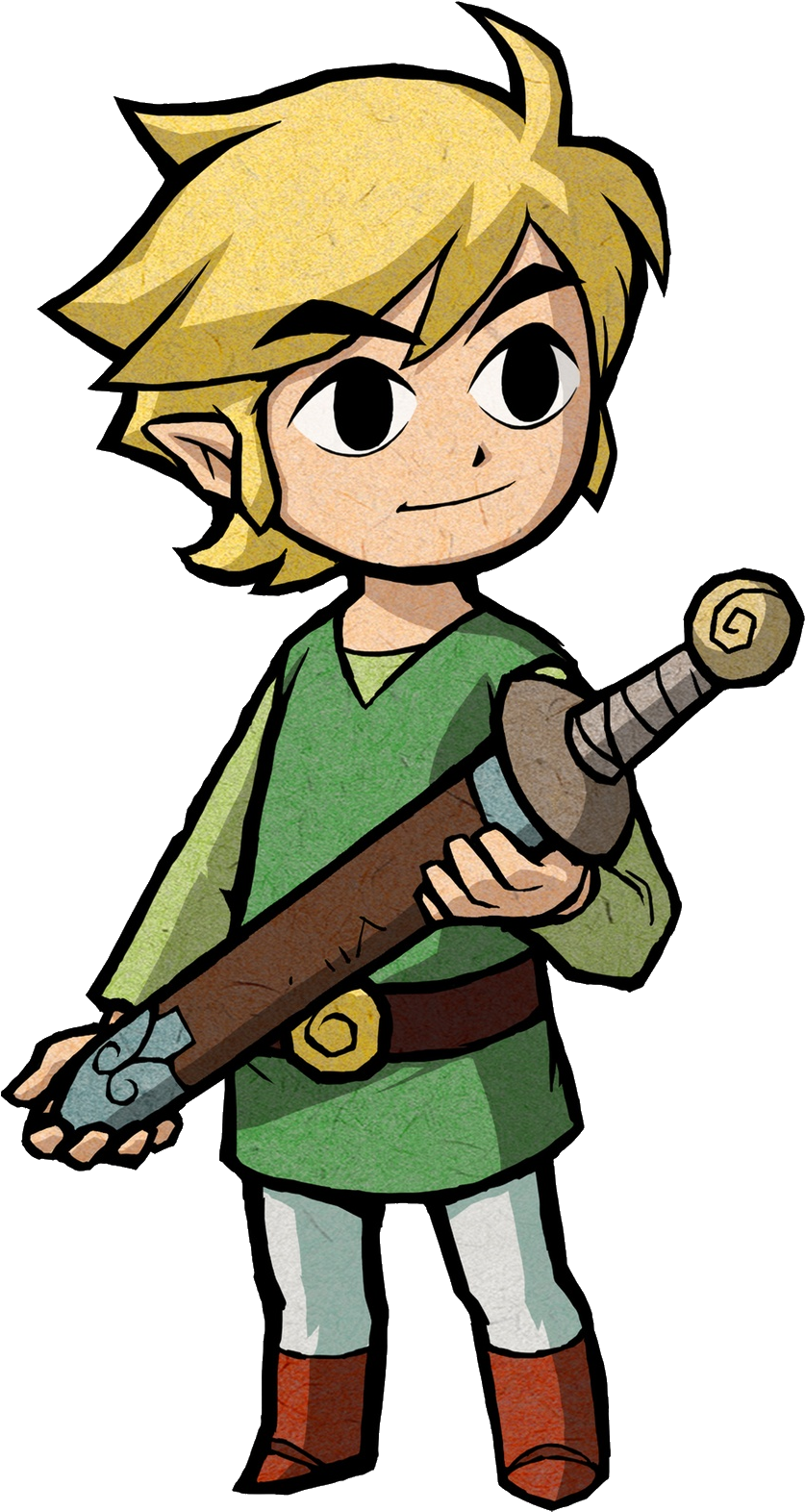Zelda Clipart Tribal - Legend Of Zelda Link (846x1580)