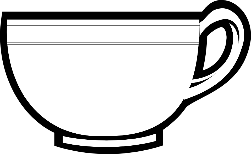 Mug Coloring Page - Ultra Coloring Pages Mugs, Mug rug patterns, Mug drawing