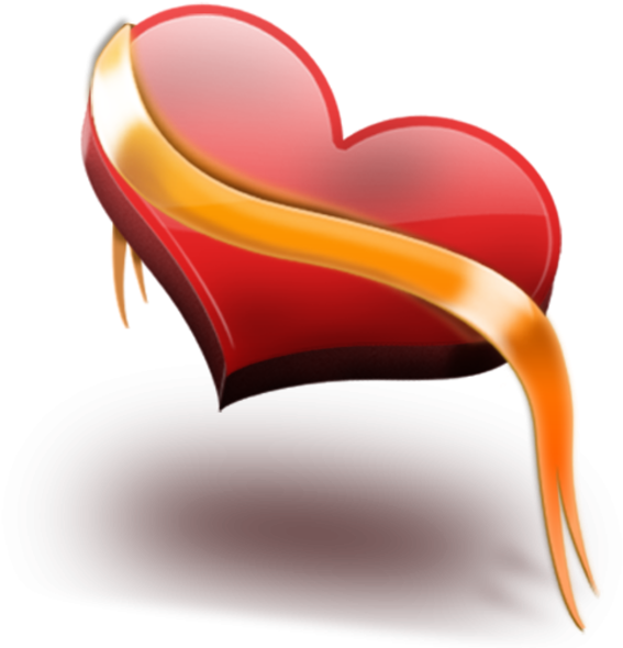 Format - Png - Png Love 3d Heart (600x600)
