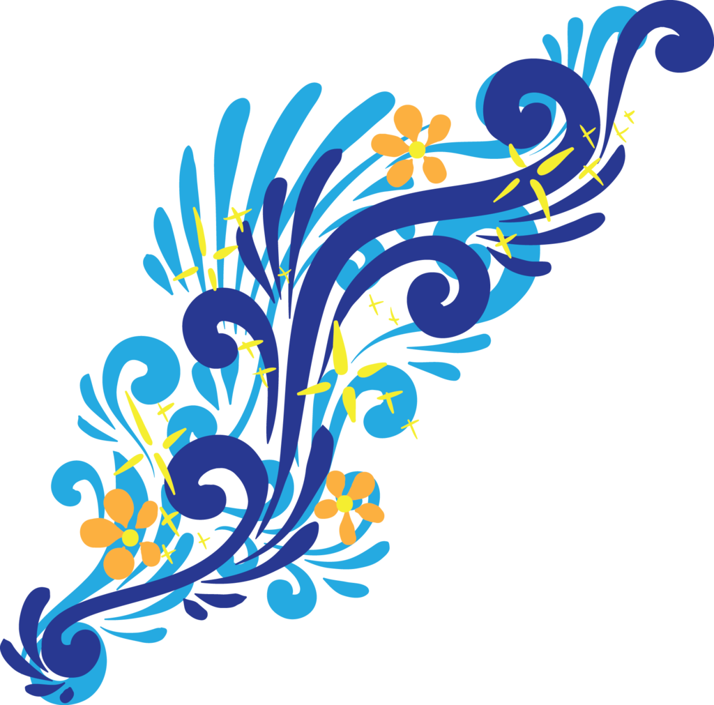 Blue Swirl Png - Art (1024x1011)