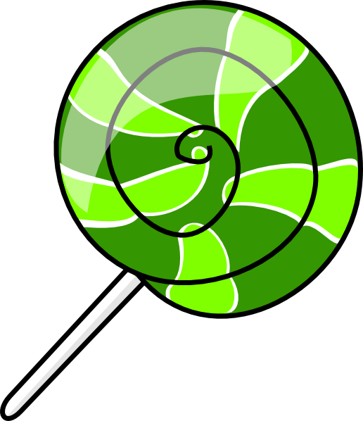 Clip Art Lollipop Clipart 2 Image - Lollipop Clip Art Transparent (516x598)
