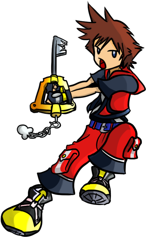 Kingdom Hearts 3d - Chibi Sora Kingdom Hearts Ddd (702x848)