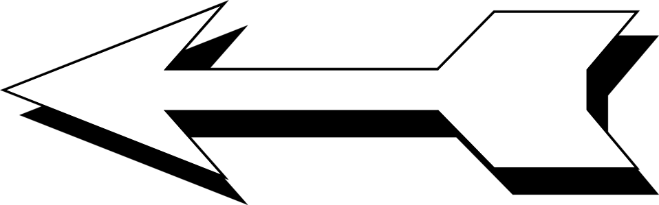 Arrow White Free Stock Photo Illustration Of A Left - Left Arrow Transparent Background (958x299)