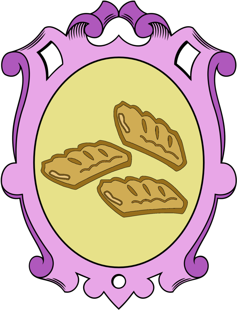 Clip Art For Apple Butter Lavender Fritter Crepe Coas - Zunftwappen (786x1017)