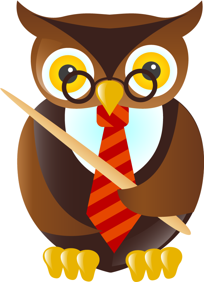 Owl Student Teacher Cartoon Clip Art - School Clip Art (1064x1382)