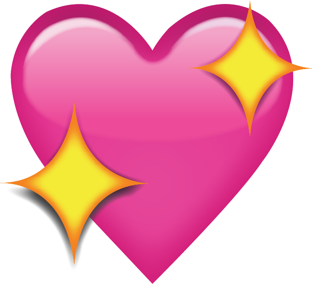 Pink Heart Emoji Transparent (640x640)