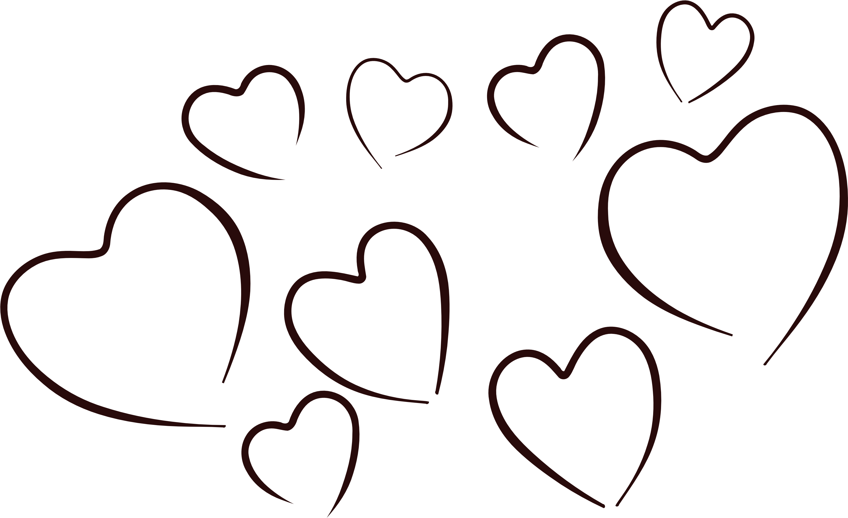 It's Hard To Put What The Gratitude Project Means To - Black N White Hearts (3333x2164)