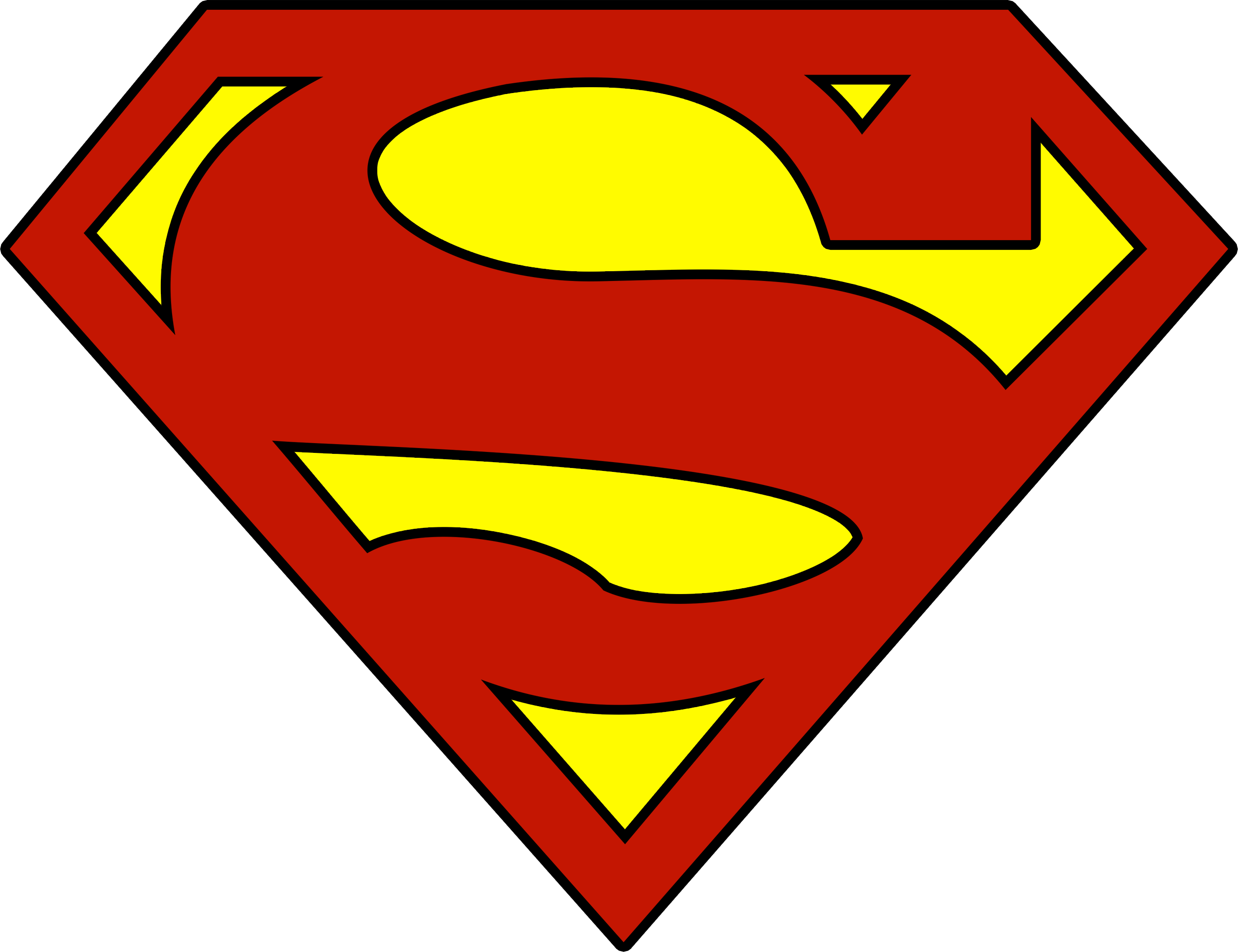 Superman - Logo Superman (2540x1955)
