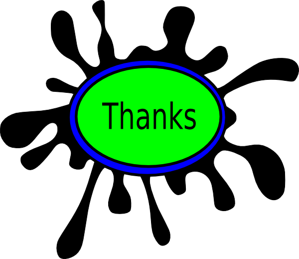 Thanks Clipart - Thanks Clipart (600x519)