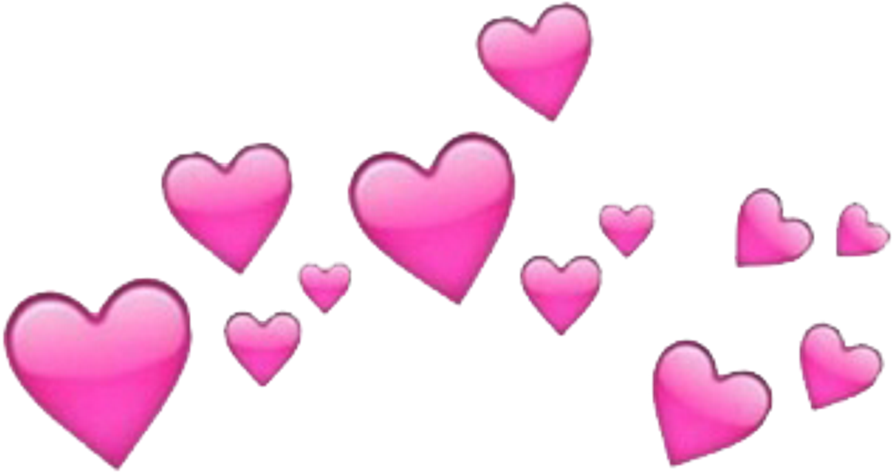 Emoji Heart Clip Art - Overlays Png (2048x1152)