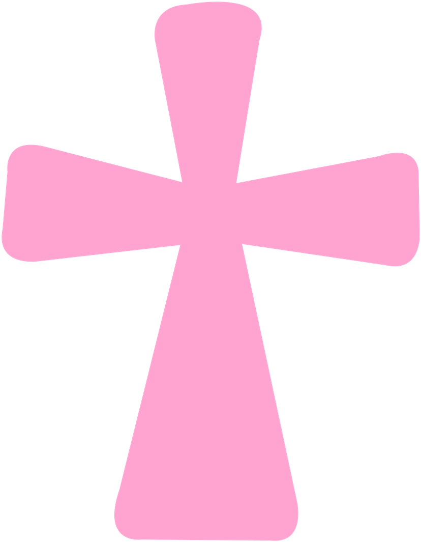 Say Hello - Cruz Png Rosa (900x1192)