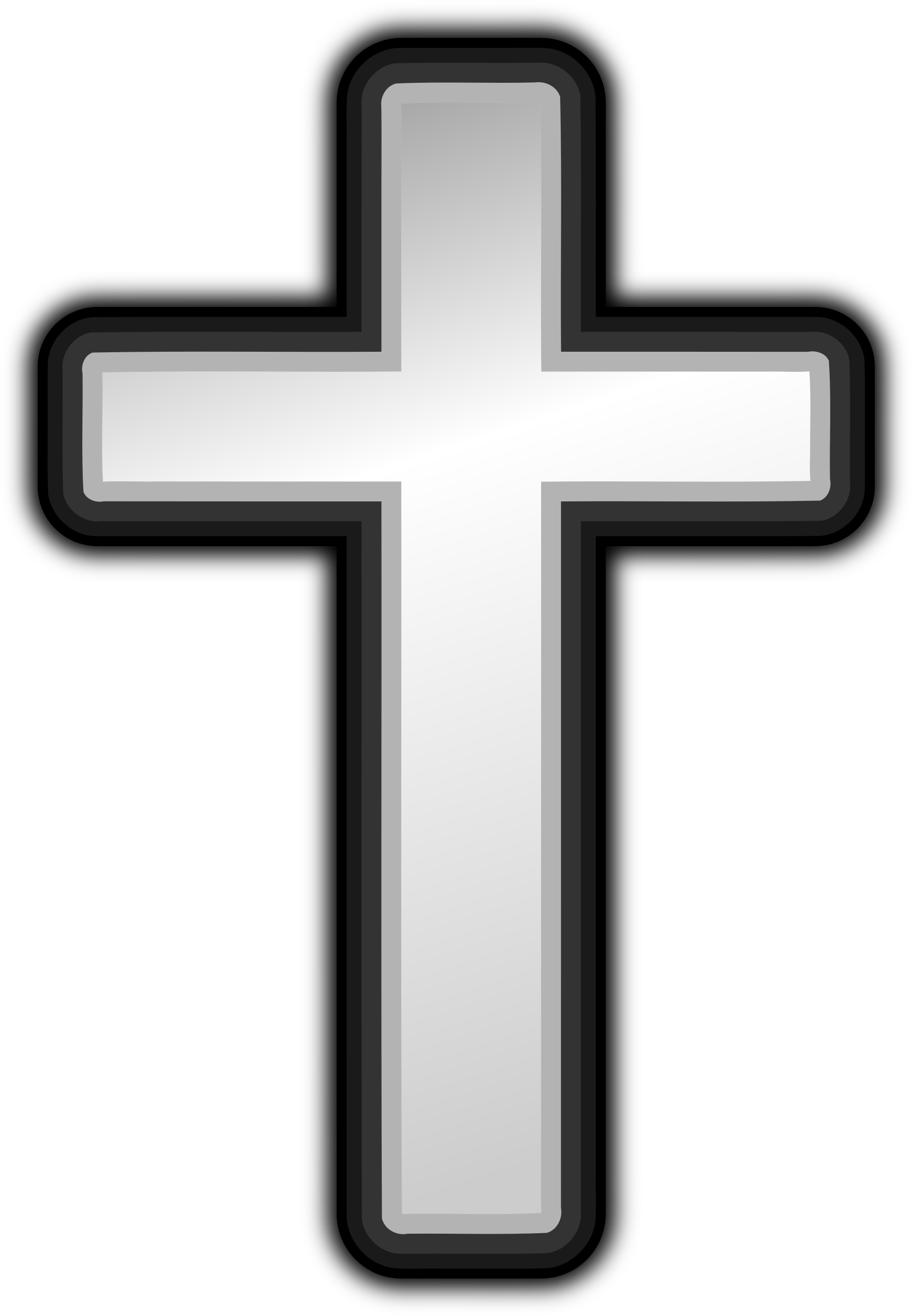 12 Silver Cross Clip Art - Christianity Cross Clip Art (2000x2942)