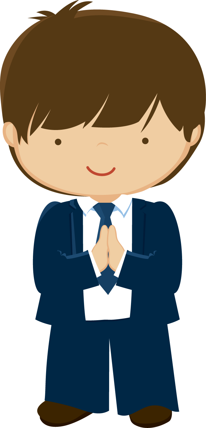 First Communion Boy Clip Art (706x1465)