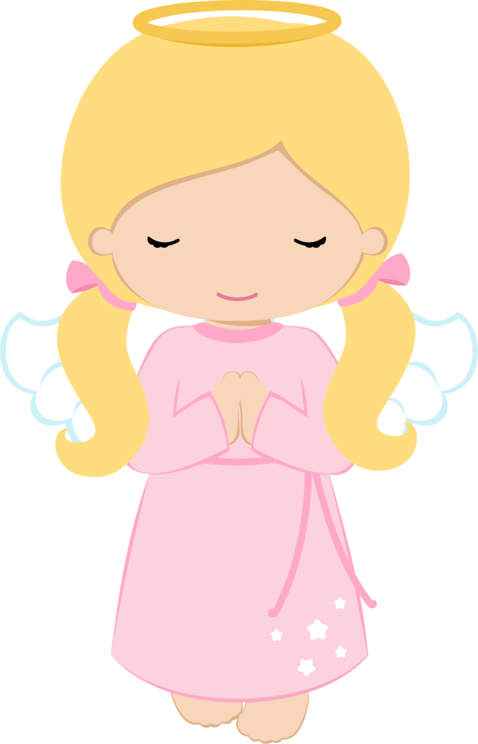 Ver Todas Las Imágenes De La Carpeta Angels Girls Grafosclipart - Little Angel Girl Baptism Png (695x1080)