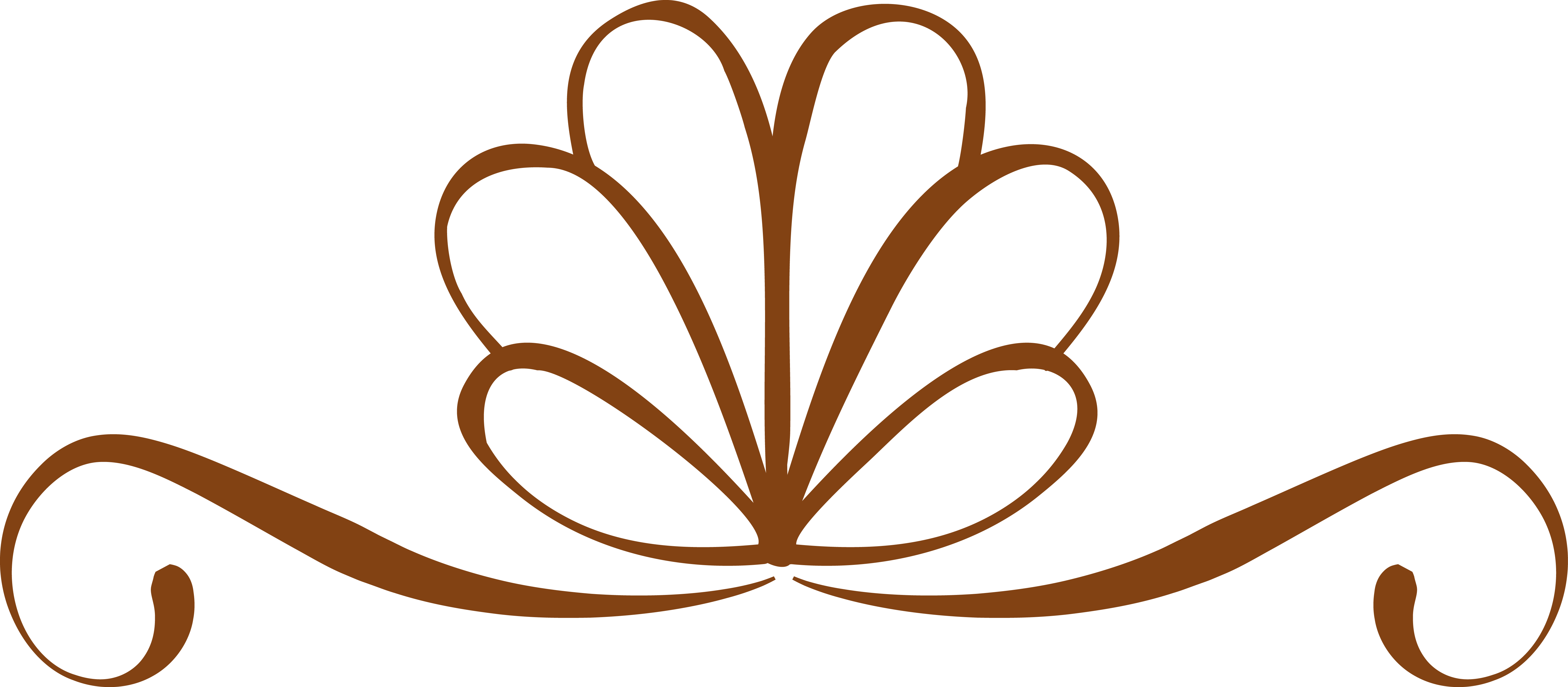 Ornament Flower Scalable Vector Graphics Clip Art - Ornament Png (5790x2537)