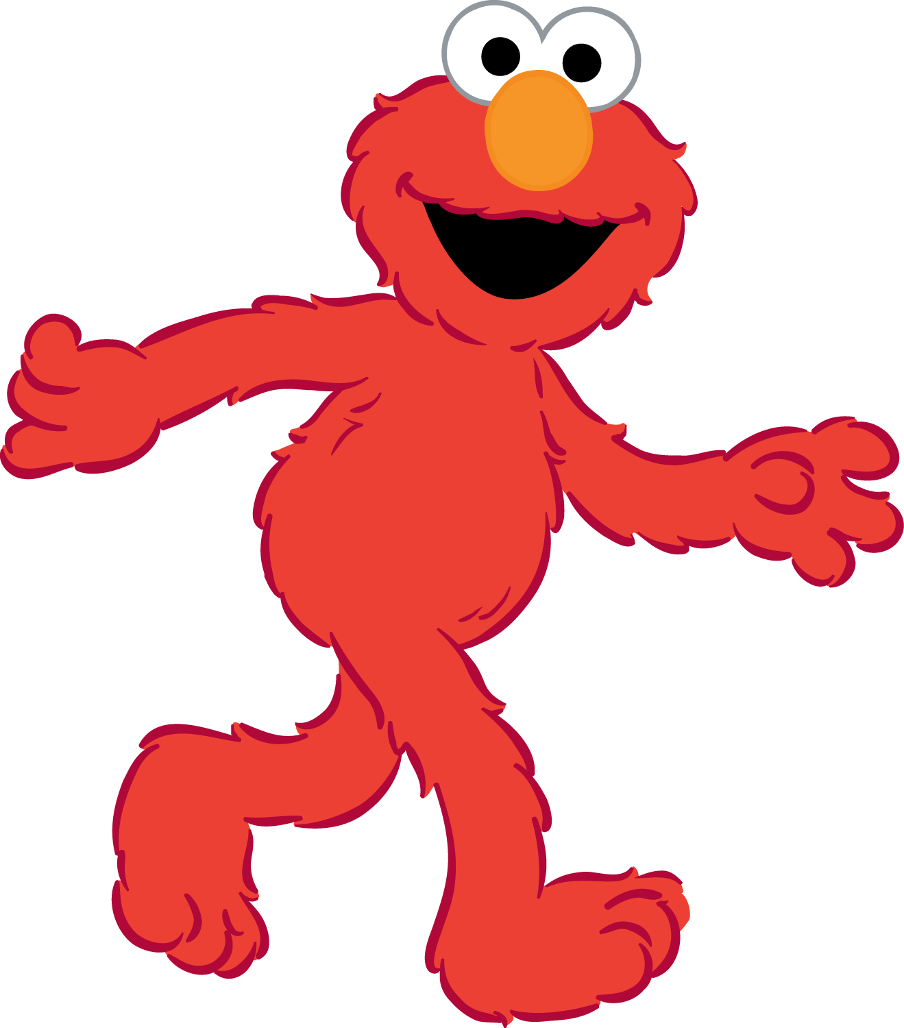 Clipart Library - Elmo Clipart Png (1319x1500)