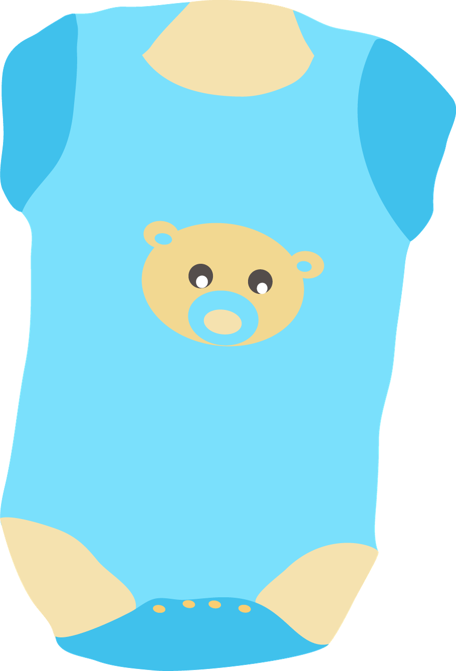 Bebê - Baby Clothes Clip Art (900x1323)