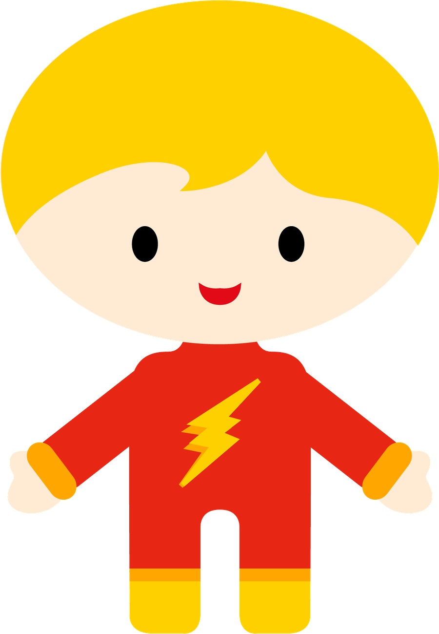 Super Heróis - Minus - Cute Superhero (900x1298)