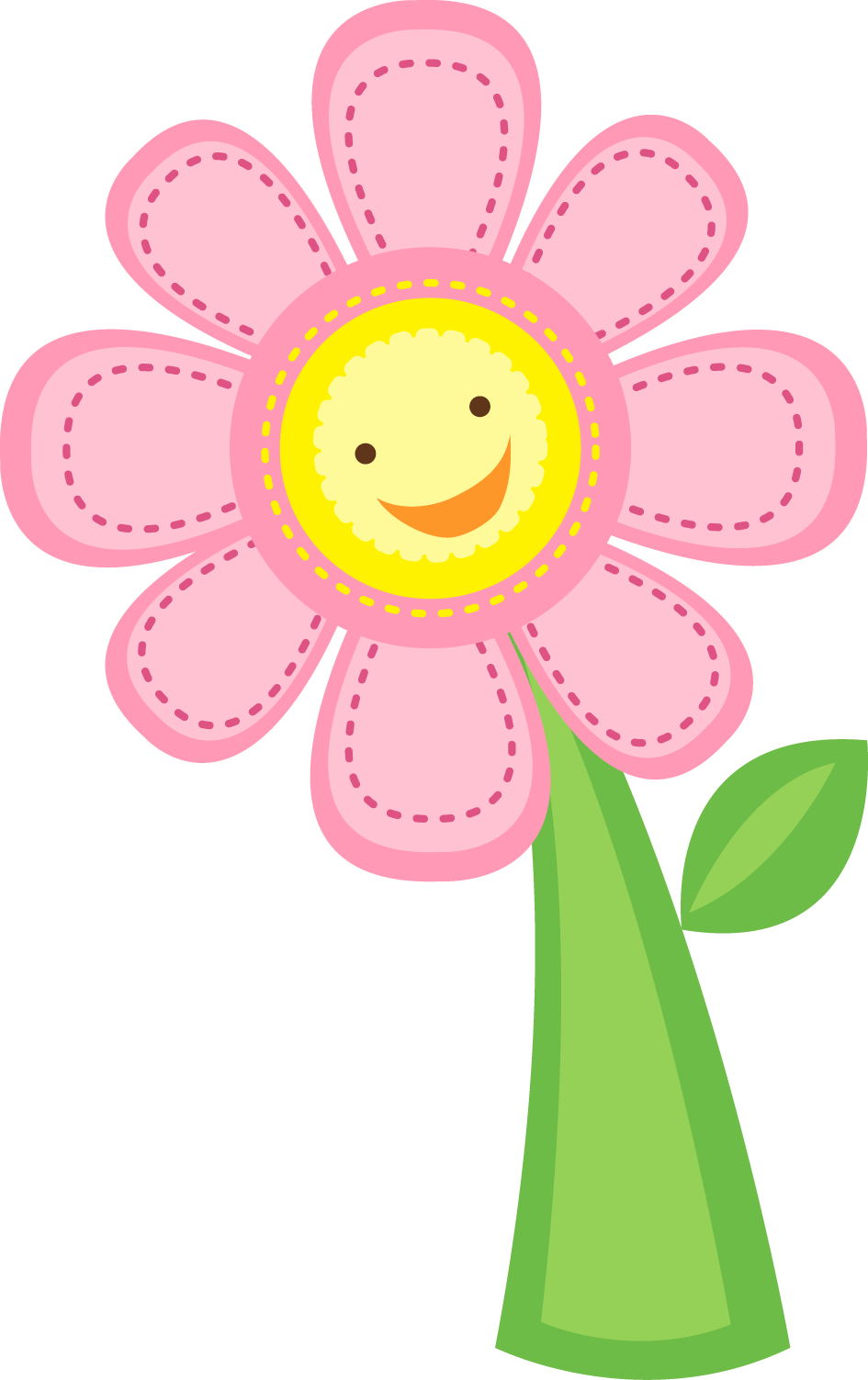 Baby Shawer, Clipart Baby, Bear Girl, Flower Clips, - Happy Flower Clipart (945x1503)