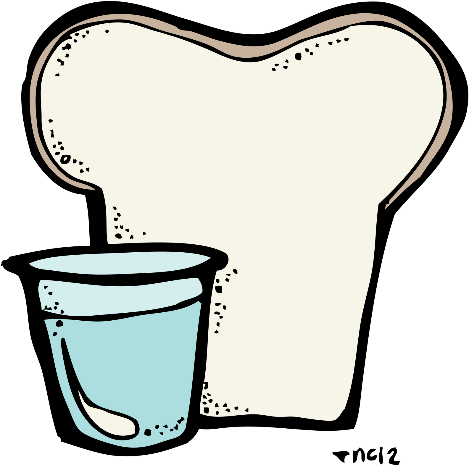 Lds Sacrament Water Clipart - Bread And Water Sacrament (1600x1585)