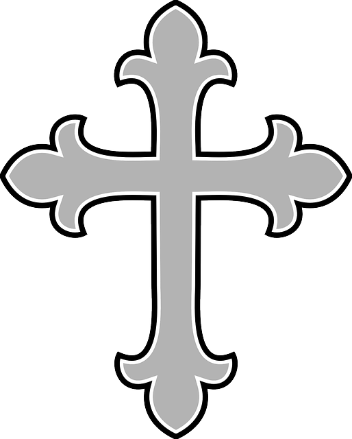 Cross Shape Cliparts - Baptism Cross (514x640)
