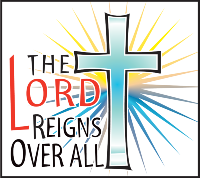 Praise The Lord Clipart - Lord Reigns Over All (400x357)