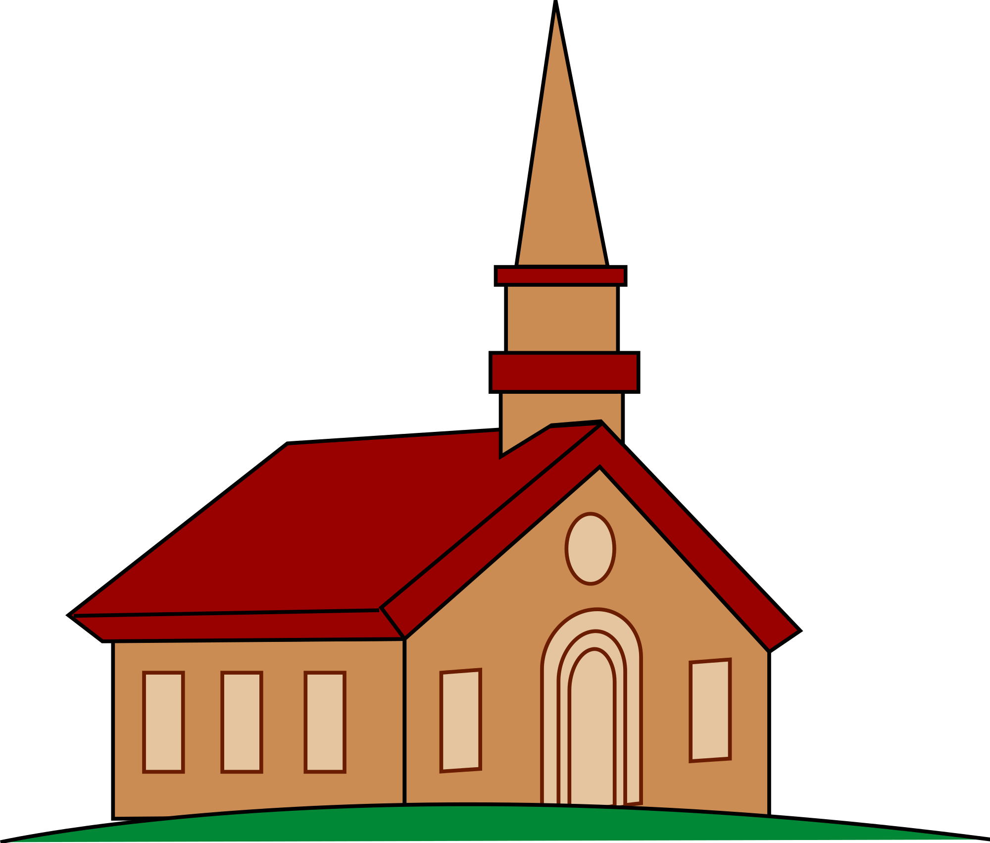 Cartoon Church Clip Art 101 Clip Art - Lds Church Clipart (2000x1702)