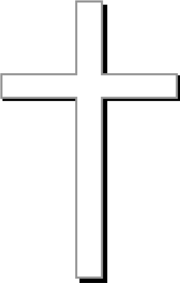 Christian - Cross With White Background (800x1161)