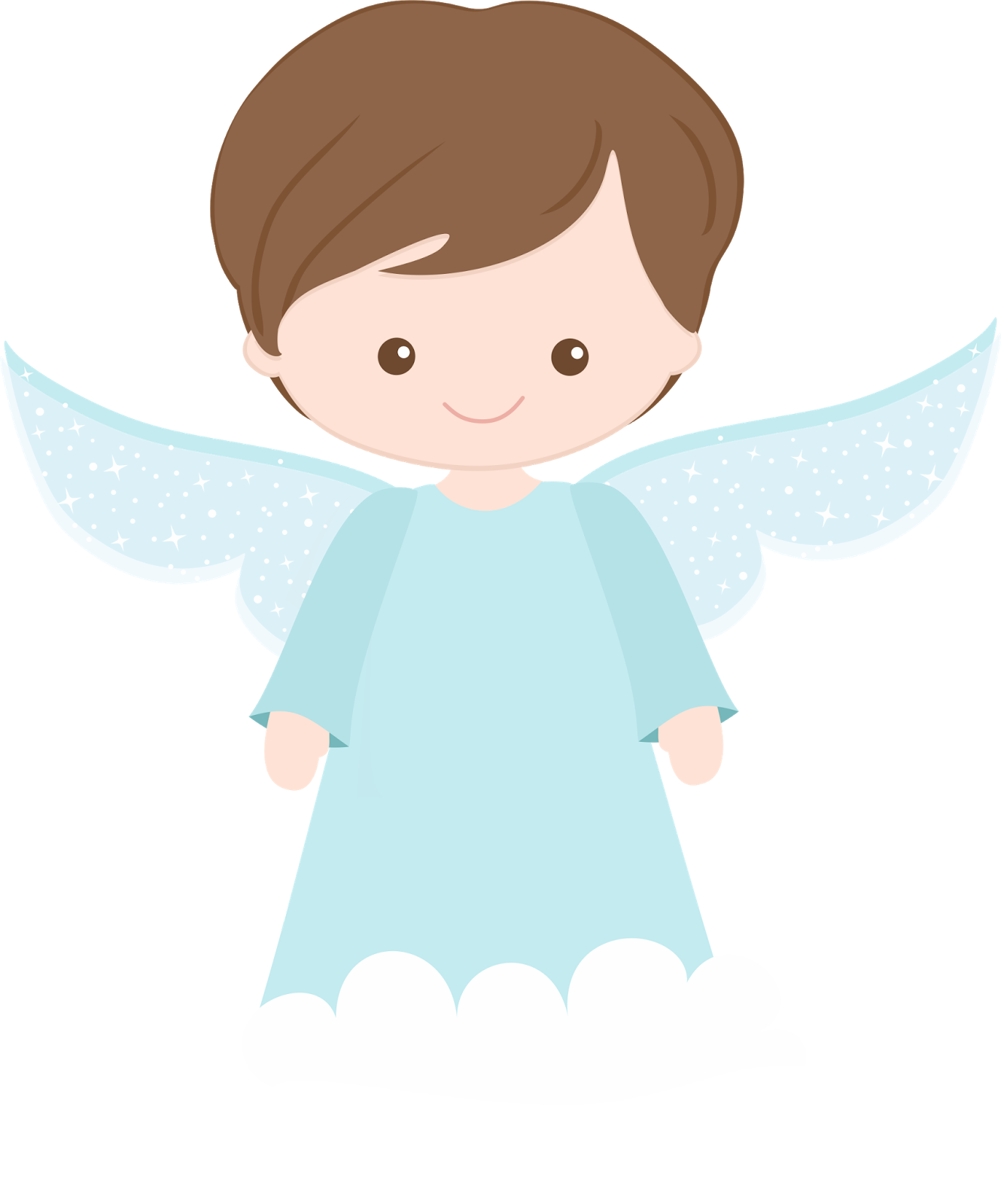 Christmas Clipart, Christmas Nativity, Christmas 2016, - Blue Angel Clipart Png (1330x1600)