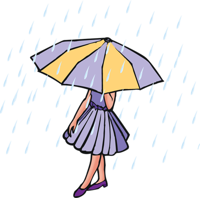 Clip Art - Rainy Day Clipart Png (400x396)