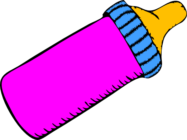 Baby Bottle Clipart - Baby Bottles Clip Art (600x450)