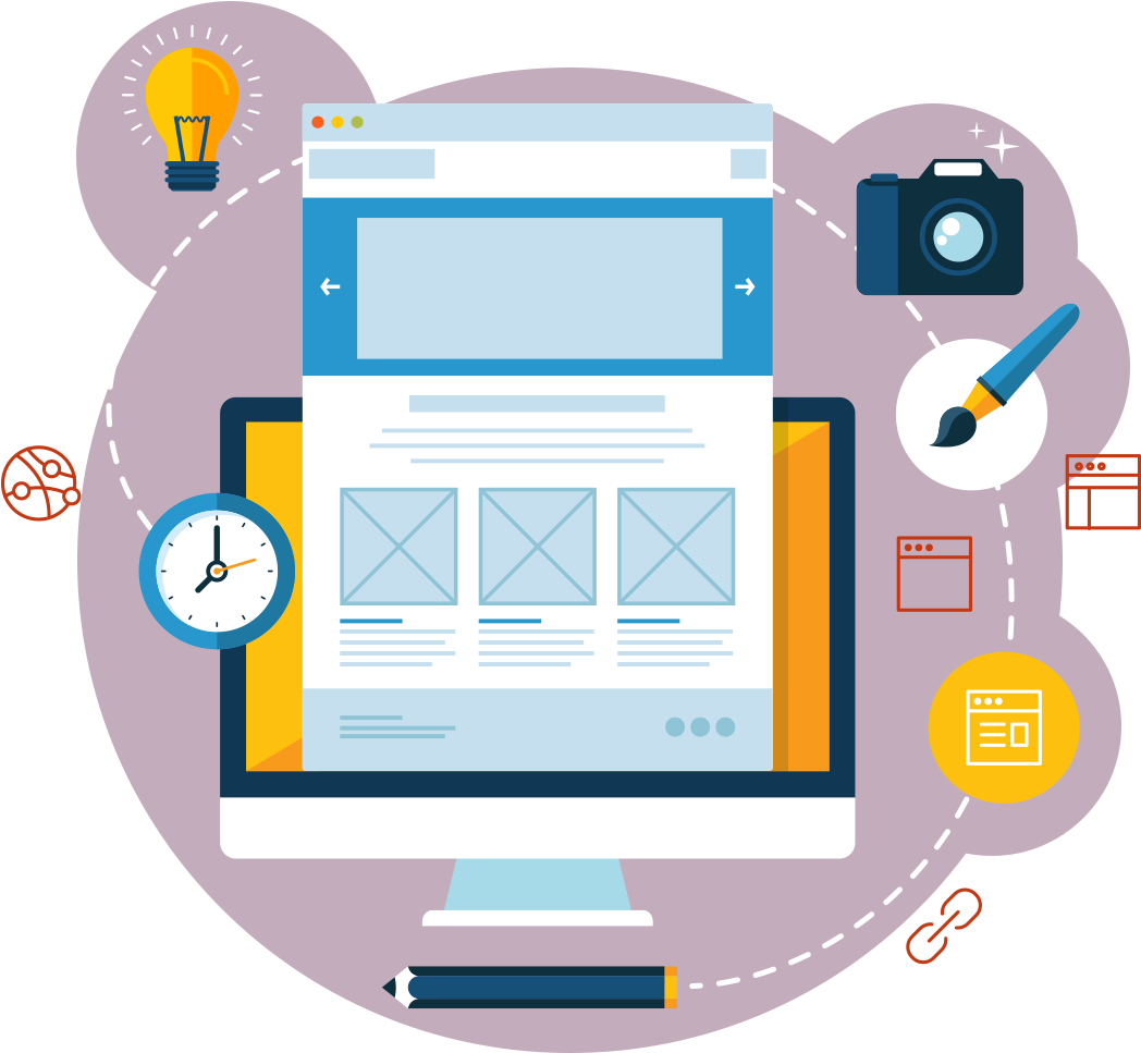 Quickly Manage Content - Web Design (1047x1001)