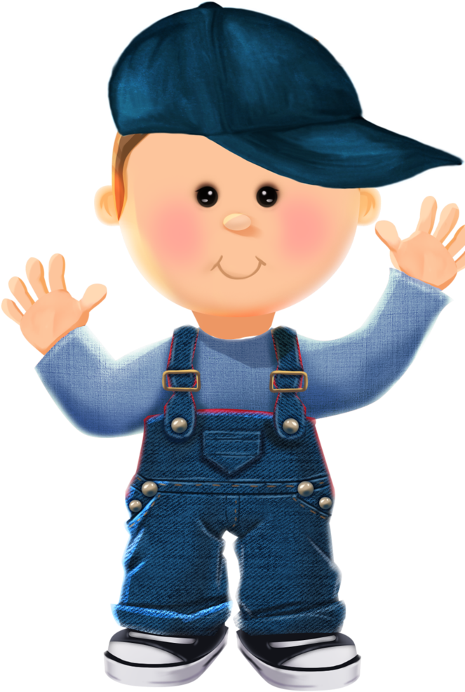 *bonecos * Meninos - Gars Clipart (664x1024)