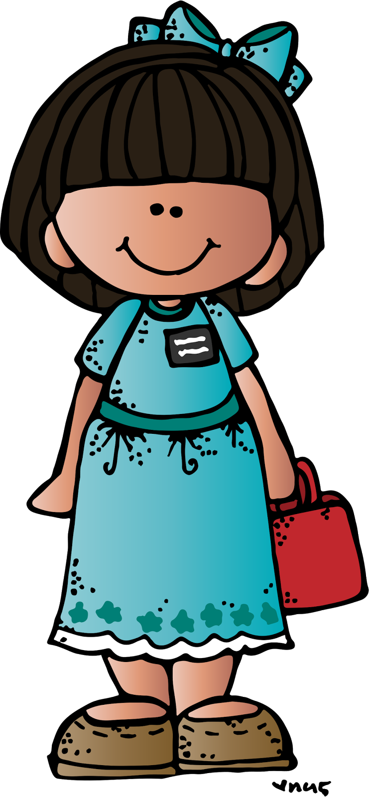 Melonheadz Lds Illustrating Future Missionaries Freebies - Melonheadz Girl (743x1600)