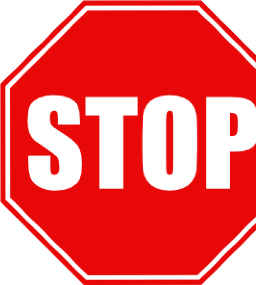 Stop Sign Clip Art Stop Sign Clip Art Microsoft Clipart - Many Sides Does A Stop Sign Have (1024x1024)