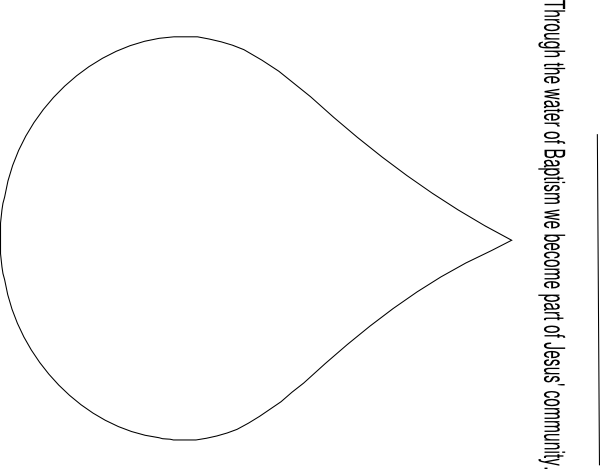 Baptism Activity Clip Art At Clker - Illustration (600x469)