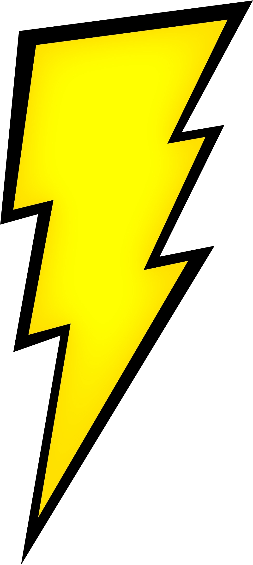 Lighting Bolt Png - Power Ranger Lightning Bolt (2100x2400)