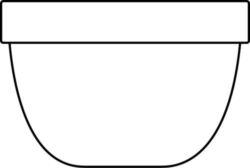 Black And White Bowl - Black And White (500x336)