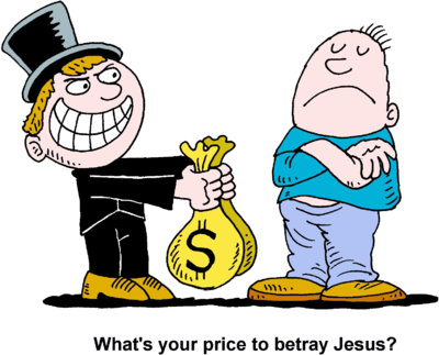 Image Rich Man Offing To Bribe Another Man - Bribery Clip Art (400x323)