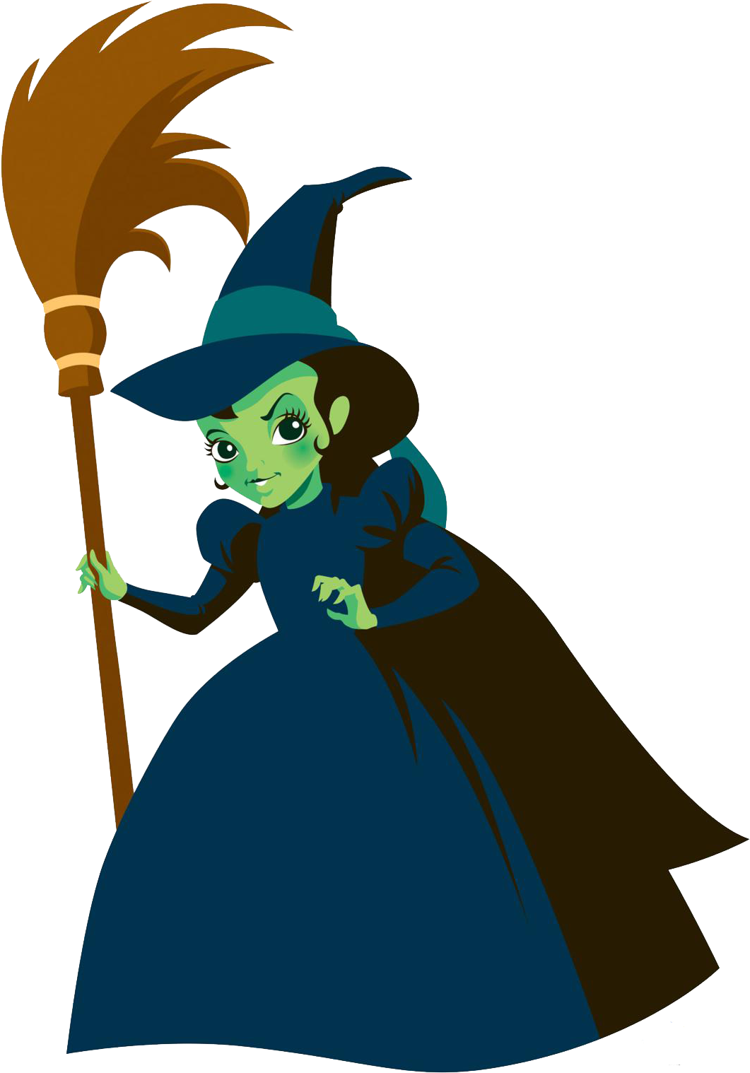 That Wizard Hat Wont Work On Me Your Never Going To - Wicked Witch Of The West Cartoon (1102x1536)