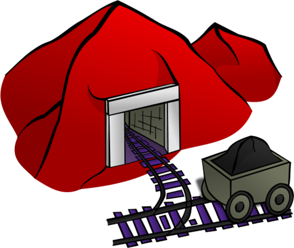 Coal Miner Clipart - Minث Clipart (600x506)
