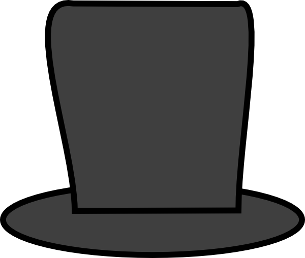 Abraham Cliparts - Abraham Lincoln Hat Cartoon (600x508)