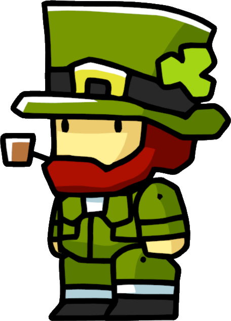 Leprechaun - Scribblenauts Fantasy Characters (456x635)