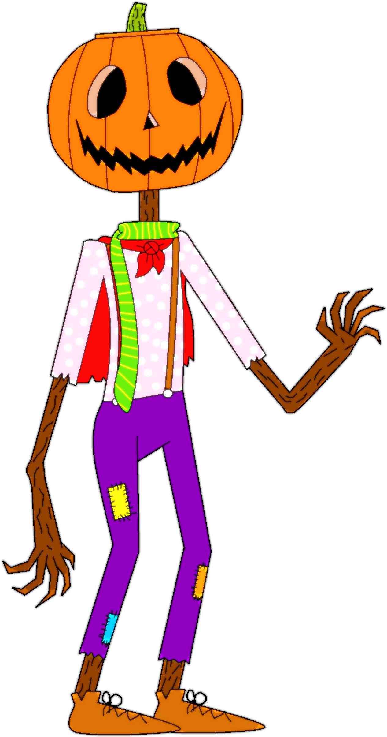 Jack Pumpkinhead By Needlemouse - Jack Pumpkinhead By Needlemouse (1445x2701)