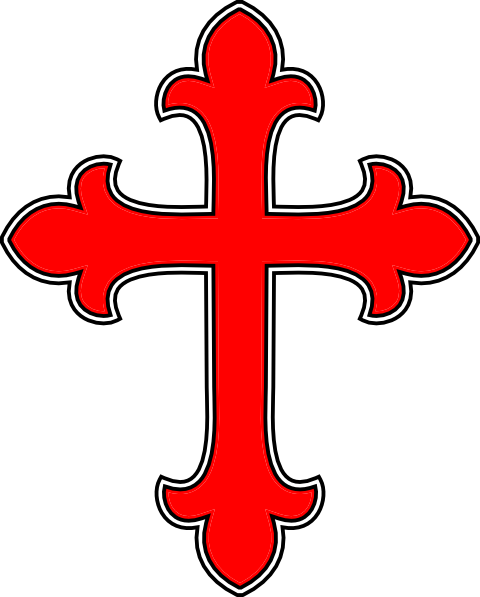 Red Cross Clip Art Clipart - Red Cross Of God (480x597)