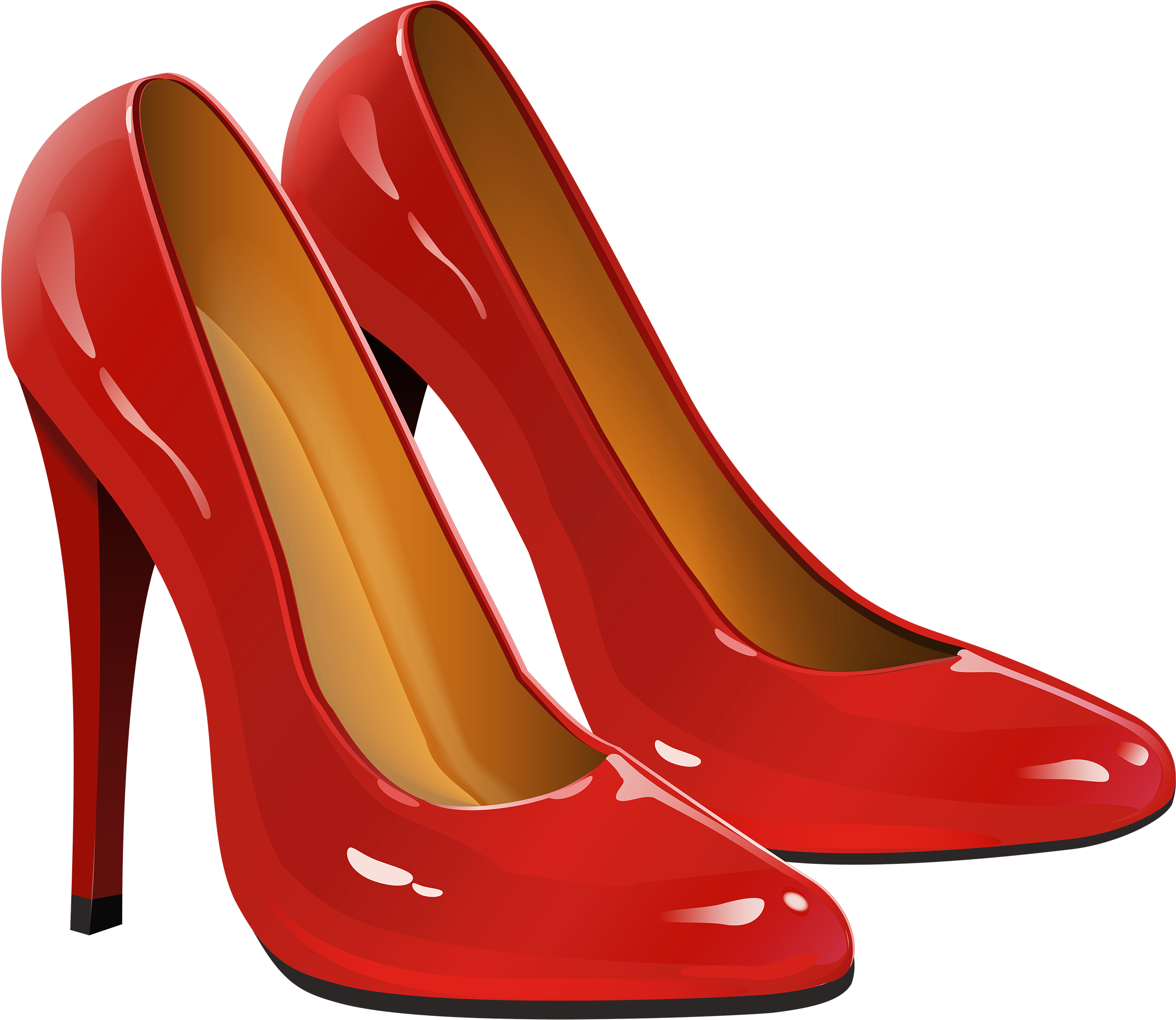 Dorothy Red Shoes Clipart - High Heels Png - (2500x2151) Png Clipart Downlo...