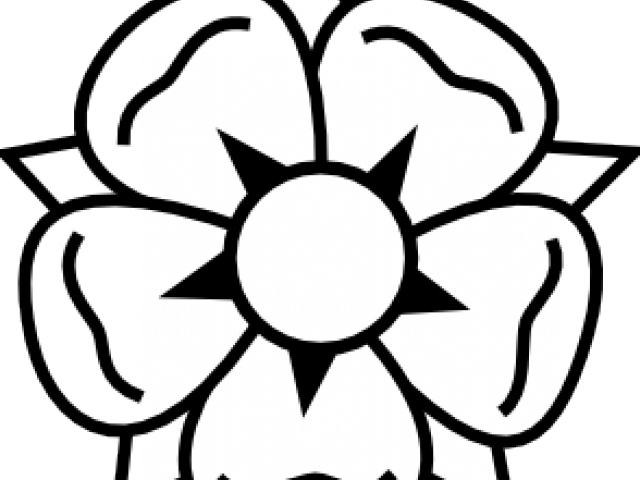 Cliparts Flower Tattoo - Easy Cool Coloring Pages (640x480)